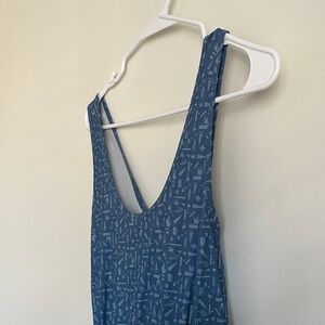 Patagonia Fleetwith Dress Blue Patterned